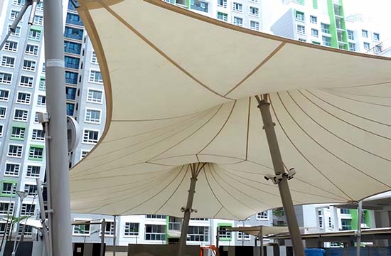 成都膜结构景观棚